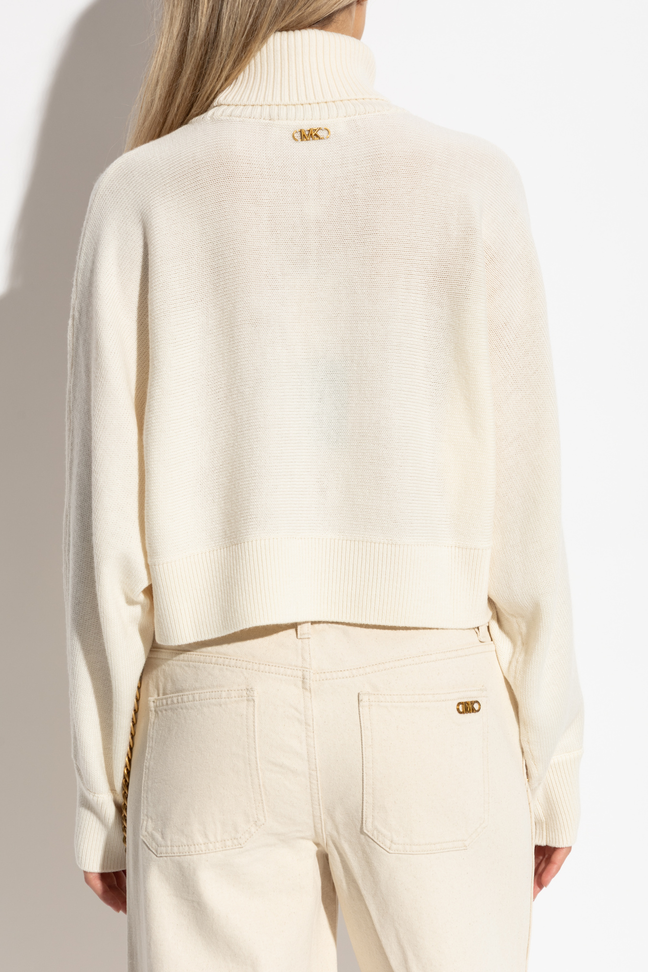 Michael Michael Kors Loose-fitting wool turtleneck sweater